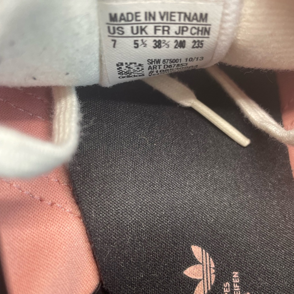 Adidas Gazelle Shoes - Fade Rose Size 7 - Picture 10 of 13